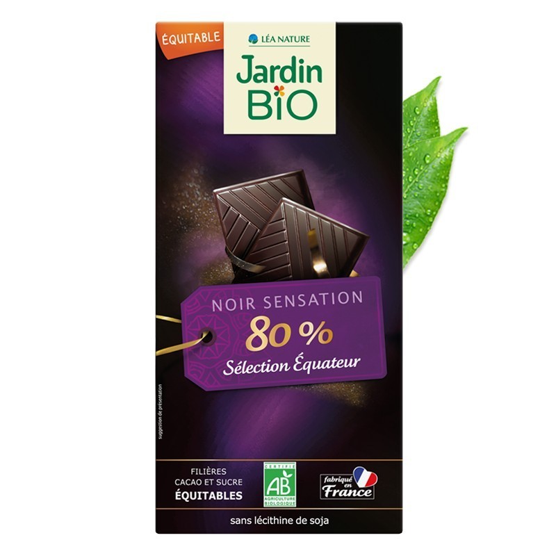 Chocolate negro 80% cacao...