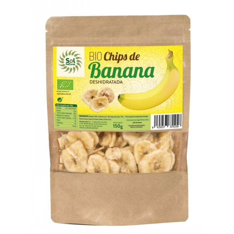 Chips banana SOL NATURAL...