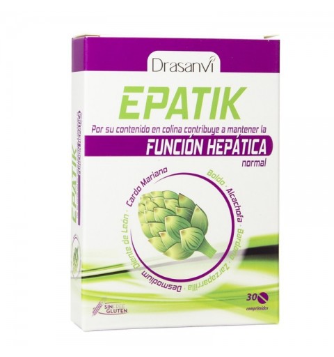 Epatik detox DRASANVI 30 comprimidos