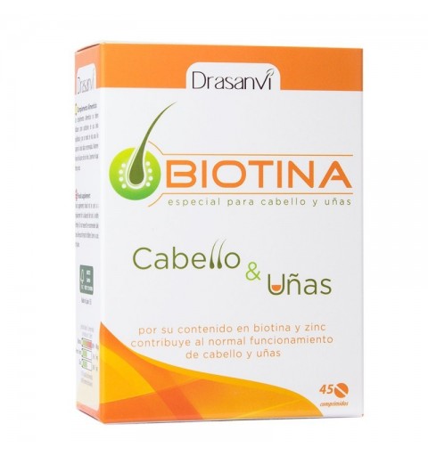 Biotina 400 mg DRASANVI 45 comprimidos