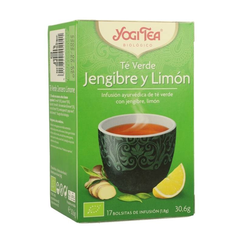 Té verde matcha limón Yogi Tea 17g