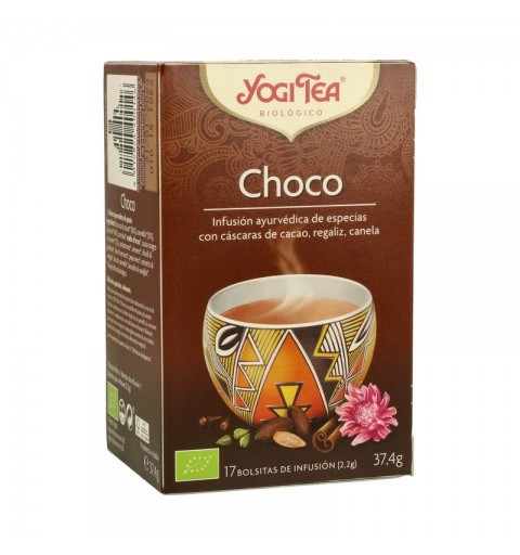 Yogi tea infusion chocolate 17 bolsas BIO