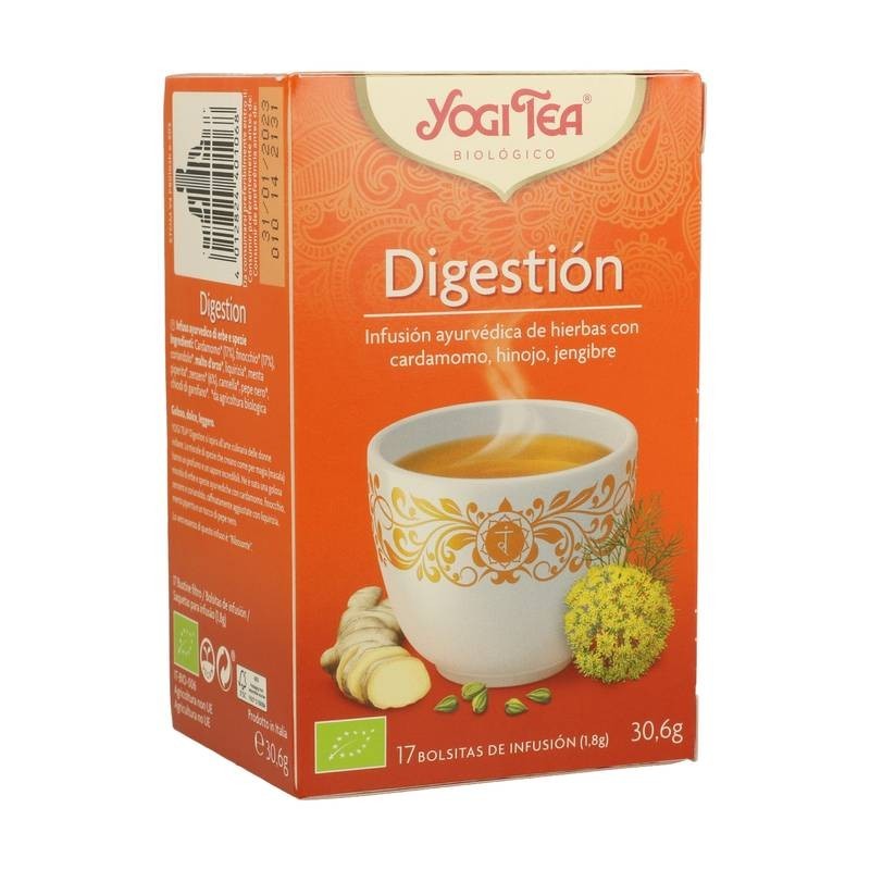 Yogi tea infusion digestion 17 bolsas BIO