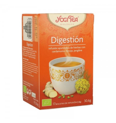 Yogi tea infusion digestion 17 bolsas BIO