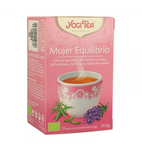 Yogi tea infusion mujer equilibrio 17 bolsas BIO