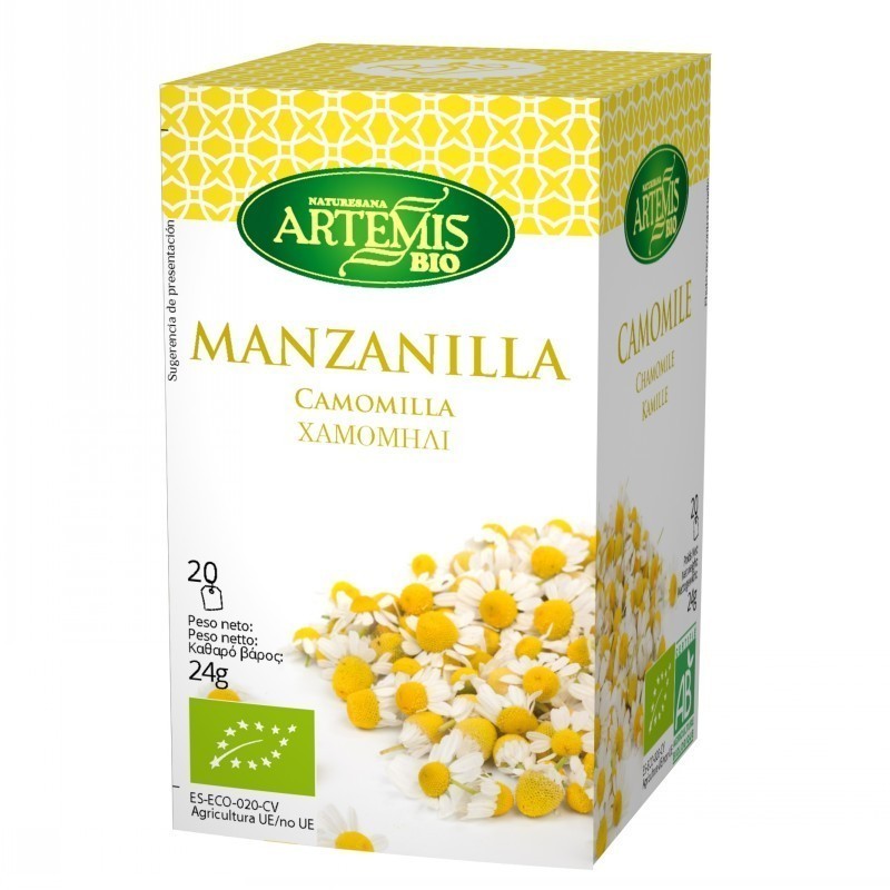 Infusion manzanilla (20 filtros) ARTEMIS 30 gr