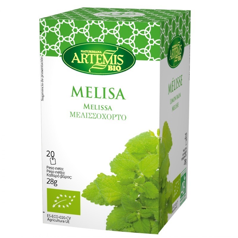 Infusion melisa (20 filtros) ARTEMIS 30 gr