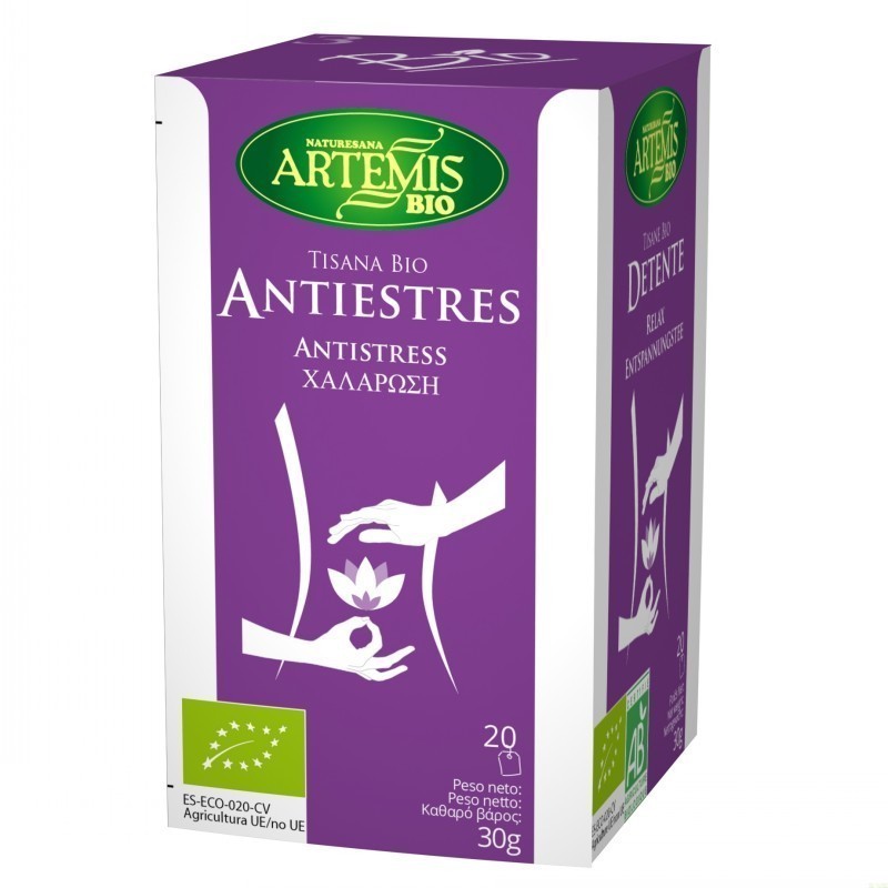 Tisana antiestres t (20 filtros) (relax) ARTEMIS BIO