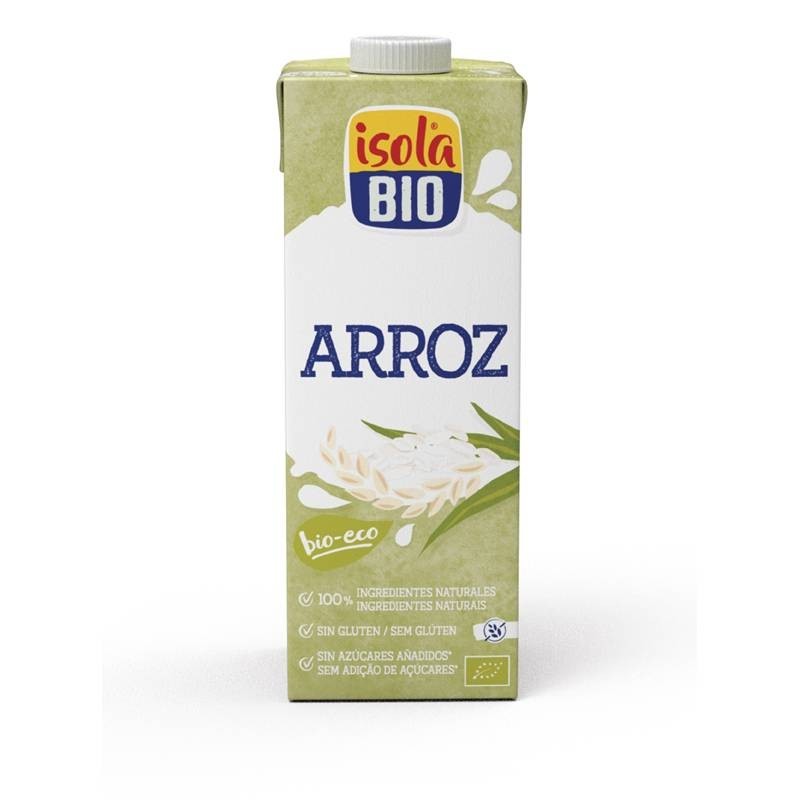 Bebida arroz natural ISOLA BIO 1 L