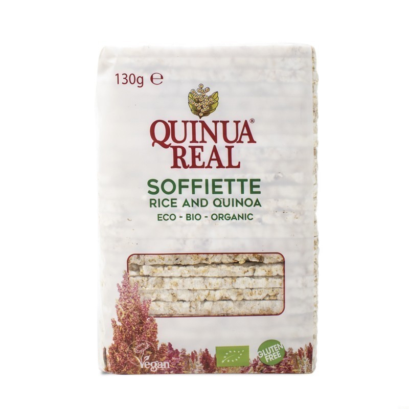 Tortitas finas Soffiette arroz con QUINUA REAL 130 gr BIO