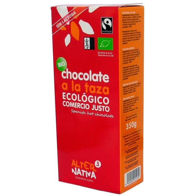 Chocolate a la taza ALTERNATIVA 3 (350 gr) BIO