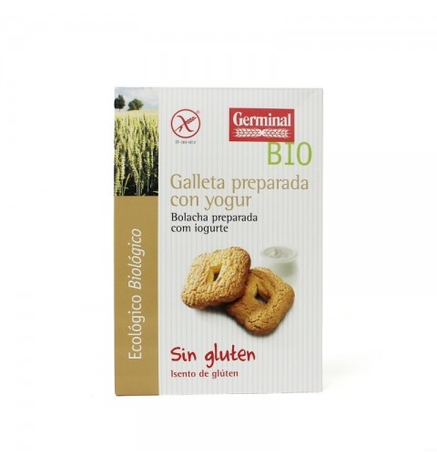 Galletas sin gluten preparadas con yogur GERMINAL 250 gr BIO