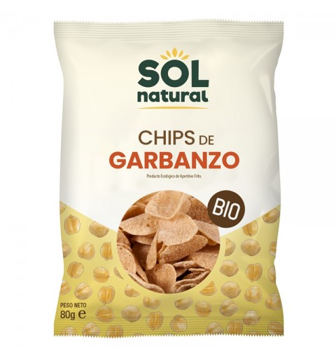 Chips garbanzo SOL NATURAL 80 gr BiO