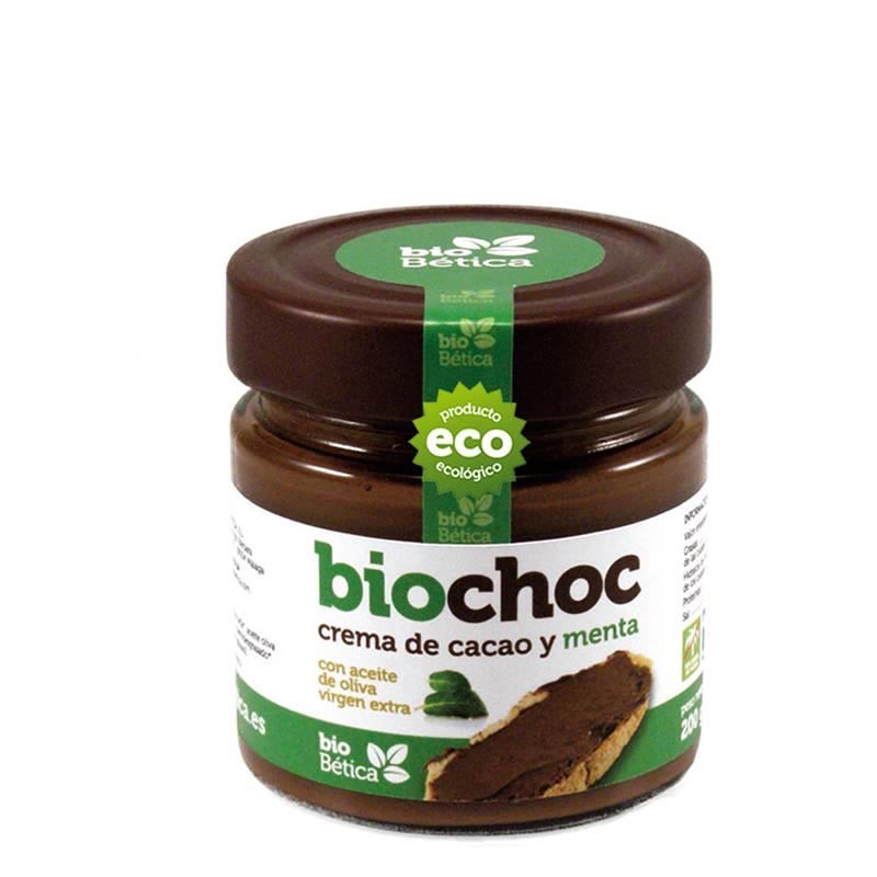 Crema cacao menta BIOBETICA 200 gr BIO