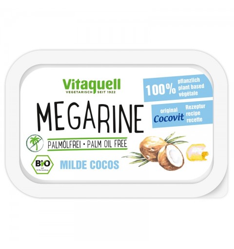Margarina aceite coco VITAQUELL 250 gr BIO