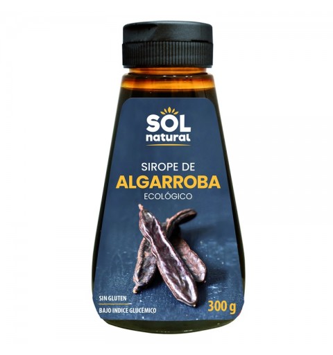 Sirope algarroba SOL NATURAL 300 gr BIO