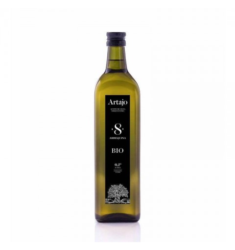 Aceite oliva virgen extra frutado 8 vidrio ARTAJO 1 L BIO