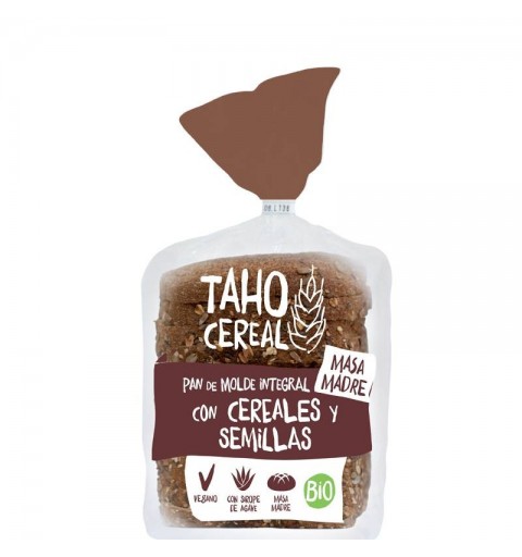 Pan molde cereales semillas integral TAHO 400 gr BIO