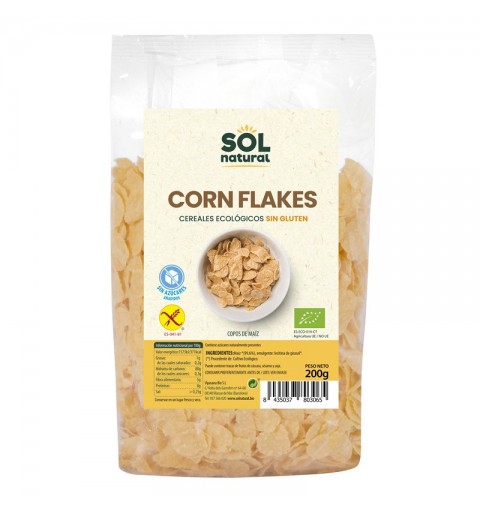 Corn flakes sin gluten SOL NATURAL 200 gr BIO