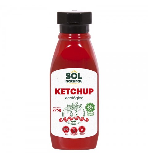 Ketchup sin gluten SOL NATURAL 275 gr BIO