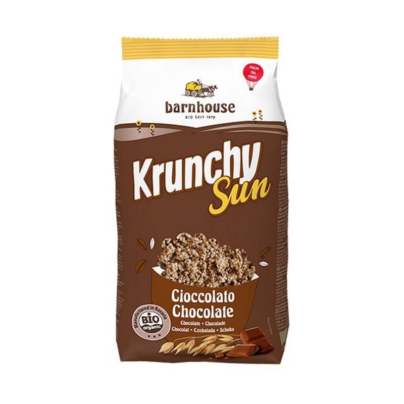 Krunchy Sun chocolate BARNHOUSE 750 gr BIO