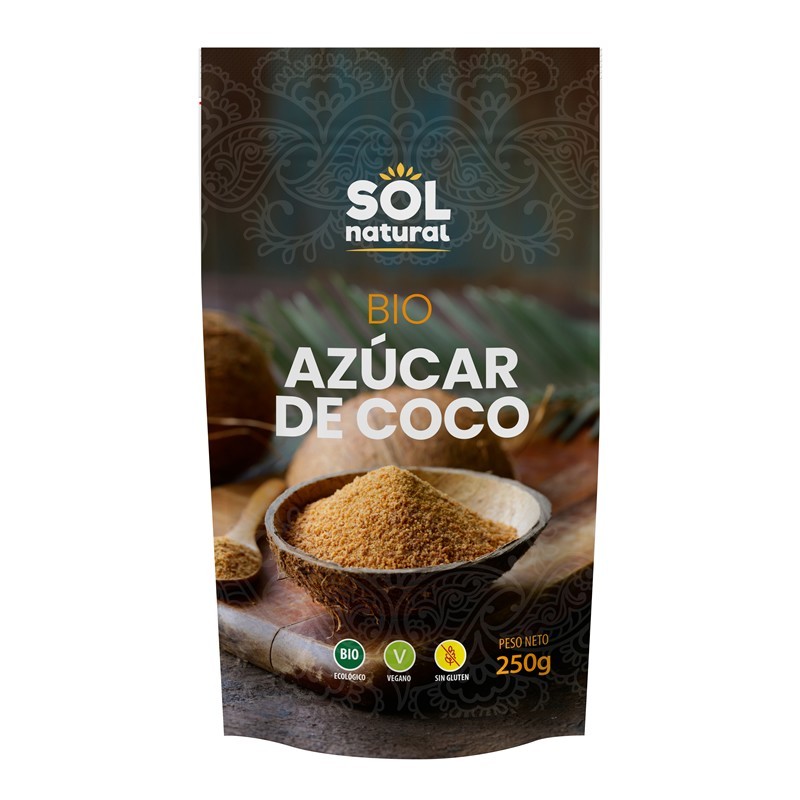 Azucar coco SOL NATURAL 250 gr BIO