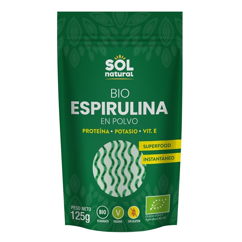 Espirulina SOL NATURAL 125 gr BIO