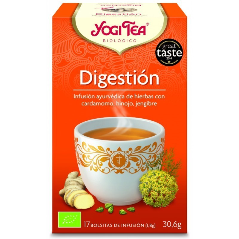 Yogi tea infusion digestion...