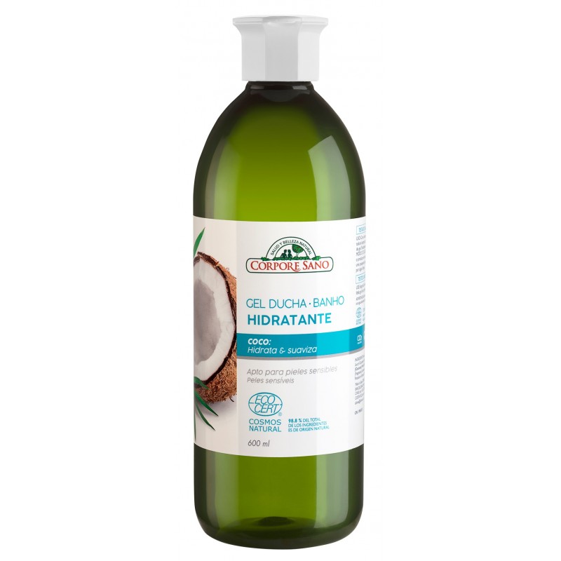 Gel hidratante coco Ecocert CORPORE SANO 600 ml