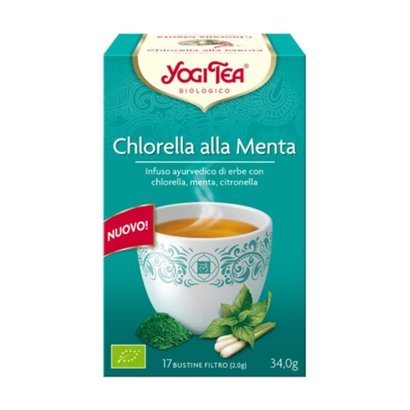 Yogi tea infusion clorella menta 17 bolsas BIO