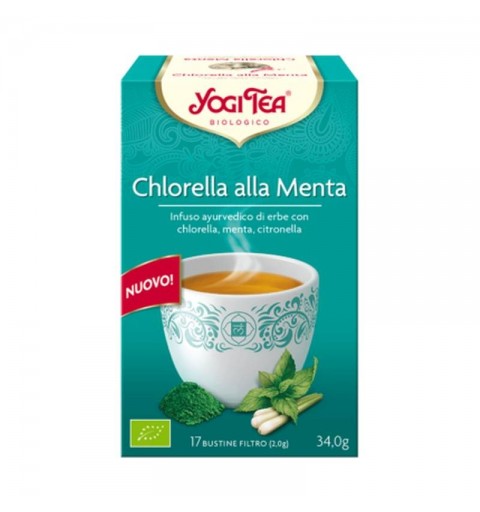 Yogi tea infusion clorella menta 17 bolsas BIO